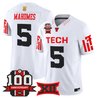 Men's Texas Tech Red Raiders 2025 Vapor Limited Jersey - 100th Anniversary Patch - All Stitched