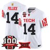 Men's Texas Tech Red Raiders 2025 Vapor Limited Jersey - 100th Anniversary Patch - All Stitched