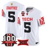 Men's Texas Tech Red Raiders 2025 Vapor Limited Jersey - 100th Anniversary Patch - All Stitched