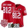 Men's Indiana Hoosiers 2025 National Champions & 2026 CFP Final Patch Vapor Limited Jersey - All Stitched