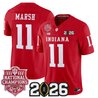 Men's Indiana Hoosiers 2025 National Champions & 2026 CFP Final Patch Vapor Limited Jersey - All Stitched