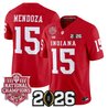 Men's Indiana Hoosiers 2025 National Champions & 2026 CFP Final Patch Vapor Limited Jersey - All Stitched