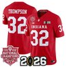 Men's Indiana Hoosiers 2025 National Champions & 2026 CFP Final Patch Vapor Limited Jersey - All Stitched