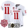 Men's Indiana Hoosiers 2025 National Champions & 2026 CFP Final Patch Vapor Limited Jersey - All Stitched