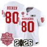 Men's Indiana Hoosiers 2025 National Champions & 2026 CFP Final Patch Vapor Limited Jersey - All Stitched