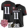 Men's Indiana Hoosiers 2025 National Champions & 2026 CFP Final Patch Vapor Limited Jersey - All Stitched