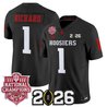 Men's Indiana Hoosiers 2025 National Champions & 2026 CFP Final Patch Vapor Limited Jersey - All Stitched