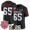 Men's Indiana Hoosiers 2025 National Champions & 2026 CFP Final Patch Vapor Limited Jersey - All Stitched