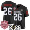 Men's Indiana Hoosiers 2025 National Champions & 2026 CFP Final Patch Vapor Limited Jersey - All Stitched