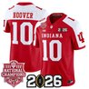 Men's Indiana Hoosiers 2025 National Champions & 2026 CFP Final Patch Vapor Limited Jersey - All Stitched