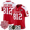 Men's Indiana Hoosiers 2025 National Champions & 2026 CFP Final Patch Vapor Limited Jersey - All Stitched