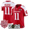 Men's Indiana Hoosiers 2025 National Champions & 2026 CFP Final Patch Vapor Limited Jersey - All Stitched