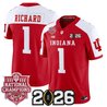 Men's Indiana Hoosiers 2025 National Champions & 2026 CFP Final Patch Vapor Limited Jersey - All Stitched
