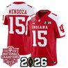 Men's Indiana Hoosiers 2025 National Champions & 2026 CFP Final Patch Vapor Limited Jersey - All Stitched