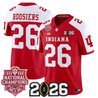 Men's Indiana Hoosiers 2025 National Champions & 2026 CFP Final Patch Vapor Limited Jersey - All Stitched