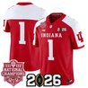 Men's Indiana Hoosiers 2025 National Champions & 2026 CFP Final Patch Vapor Limited Jersey - All Stitched