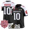 Men's Indiana Hoosiers 2025 National Champions & 2026 CFP Final Patch Vapor Limited Jersey - All Stitched