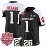 Men's Indiana Hoosiers 2025 National Champions & 2026 CFP Final Patch Vapor Limited Jersey - All Stitched