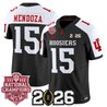 Men's Indiana Hoosiers 2025 National Champions & 2026 CFP Final Patch Vapor Limited Jersey - All Stitched