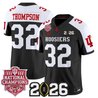 Men's Indiana Hoosiers 2025 National Champions & 2026 CFP Final Patch Vapor Limited Jersey - All Stitched