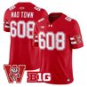 Men's Wisconsin Badgers Throwback Vapor Limited Jersey - All Stitched