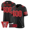 Men's Wisconsin Badgers Throwback Vapor Limited Jersey - All Stitched
