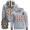 Men's Las Vegas Raiders Día de los Muertos Premium Pullover Hoodie - All Stitched