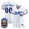 Los Angeles Dodgers Día de los Muertos Vapor Premier Limited Custom Jersey - Stitched