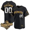 Milwaukee Brewers 2026 World Series Vapor Premier Limited Custom Jersey - All Stitched