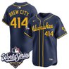 Men's Milwaukee Brewers 2026 World Series Vapor Premier Limited Jersey - All Stitched