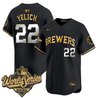 Men's Milwaukee Brewers 2026 World Series Vapor Premier Limited Jersey - All Stitched