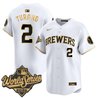 Men's Milwaukee Brewers 2026 World Series Vapor Premier Limited Jersey - All Stitched