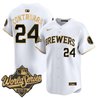 Men's Milwaukee Brewers 2026 World Series Vapor Premier Limited Jersey - All Stitched