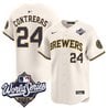 Men's Milwaukee Brewers 2026 World Series Vapor Premier Limited Jersey V2 - All Stitched