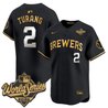 Men's Milwaukee Brewers 2026 World Series Vapor Premier Limited Jersey V2 - All Stitched