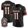 Men's Indiana Hoosiers Día de los Muertos Vapor Limited Jersey - All Stitched
