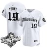 Men's Milwaukee Brewers 2026 World Series Vapor Premier Limited Jersey - Gothic Edition - All Stitched