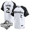 Men's Milwaukee Brewers 2026 World Series Vapor Premier Limited Jersey - Gothic Edition - All Stitched