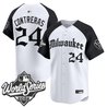 Men's Milwaukee Brewers 2026 World Series Vapor Premier Limited Jersey - Gothic Edition - All Stitched