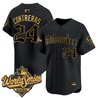 Men's Milwaukee Brewers 2026 World Series Vapor Premier Limited Jersey - Gothic Edition - All Stitched