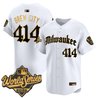 Men's Milwaukee Brewers 2026 World Series Vapor Premier Limited Jersey - Gothic Edition - All Stitched