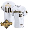 Men's Milwaukee Brewers 2026 World Series Vapor Premier Limited Jersey - Gothic Edition - All Stitched