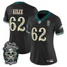 Women's Philadelphia Eagles Día de los Muertos Vapor Limited Jersey - All Stitched