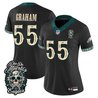 Women's Philadelphia Eagles Día de los Muertos Vapor Limited Jersey - All Stitched