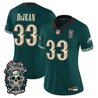Women's Philadelphia Eagles Día de los Muertos Vapor Limited Jersey - All Stitched
