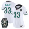 Women's Philadelphia Eagles Día de los Muertos Vapor Limited Jersey - All Stitched