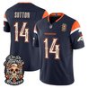 Men's Denver Broncos Día de los Muertos Vapor Limited Jersey - All Stitched