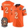 Men's Denver Broncos Día de los Muertos Vapor Limited Jersey - All Stitched