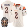 Men's Denver Broncos Día de los Muertos Vapor Limited Jersey - All Stitched