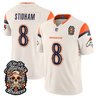 Men's Denver Broncos Día de los Muertos Vapor Limited Jersey - All Stitched